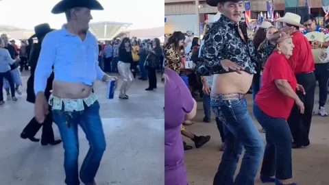 VIDEO: Señor coquette saca los prohibidos y conquista a los usuarios de TikTok