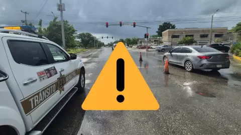 ¡ÚLTIMA HORA! Tráfico en Cancún tras cierre parcial en la avenida Kabah HOY 10 de noviembre