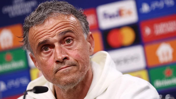 Luis Enrique, técnico del PSG