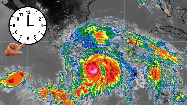 Huracán Erick: Esta es la HORA en la que tocará tierra en México; ¿Cuáles serán sus efectos?