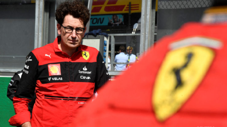 Mattia Binotto, exdirector de la escudería de Ferrari en la Fórmula Uno
