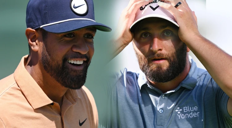 Jon Rahm y Tony Finau peleando por el Mexico Open at Vidanta 2023