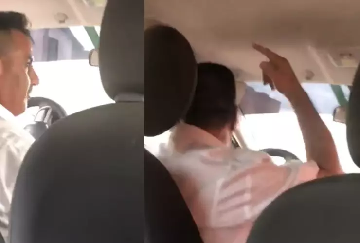 Taxista es suspendido tras insultar a una pasajera