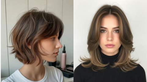 Corte bob en capas