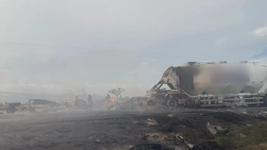 Accidente Amozoc Perote