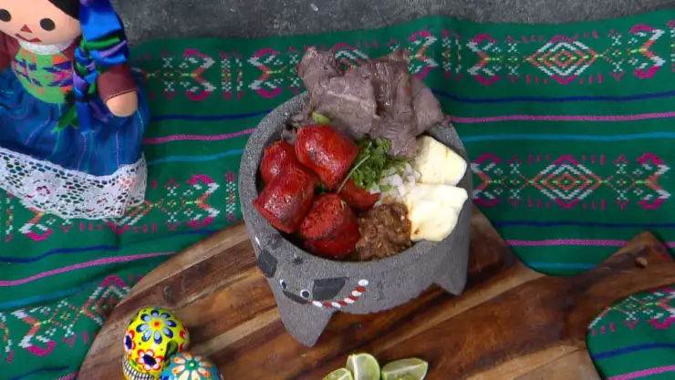 receta molcajete campechano - vla