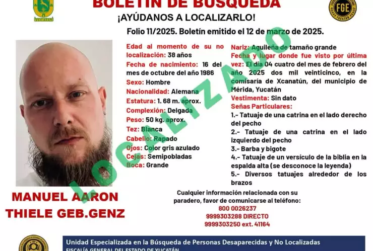 ¿Qué ha pasado con los extranjeros alemanes DESAPARECIDOS en Yucatán? Esto sabemos