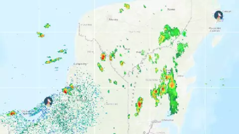 Prevén caída de FUERTES lluvias en Yucatán; toma precauciones