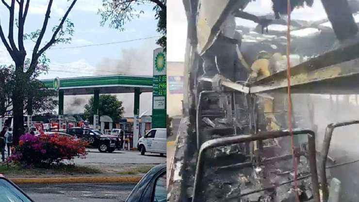 incendio gasolinera autobús carmen serdán capu