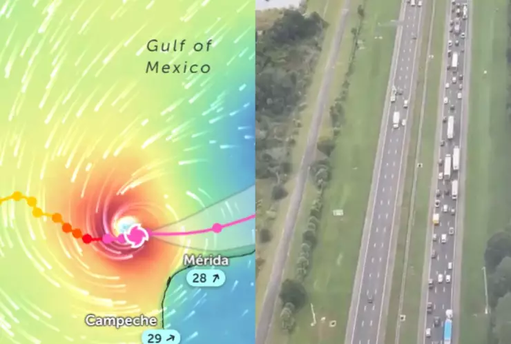 Evacúan Florida ante la llegada de Milton