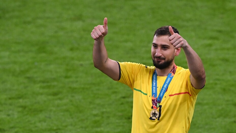 Donnarumma, Campeón con Italia en la Euro 2020