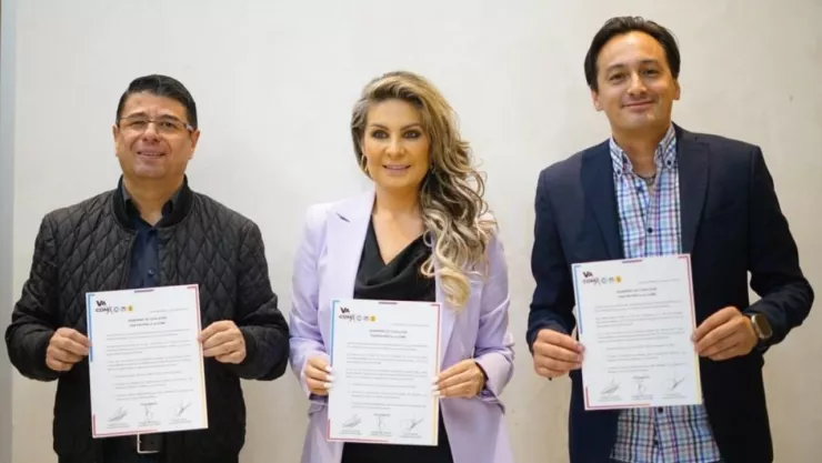 PAN, PRI y PRD firman alianza en CDMX para elecciones 2024