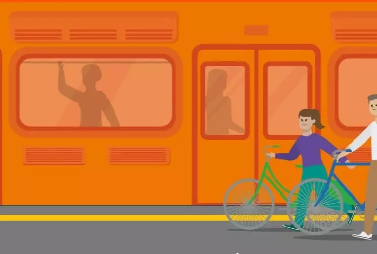 Bicicleta en Metro CDMX