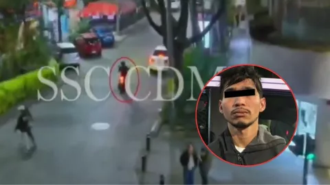 VIDEO: Detienen a asaltante venezolano en la colonia Roma tras una persecución
