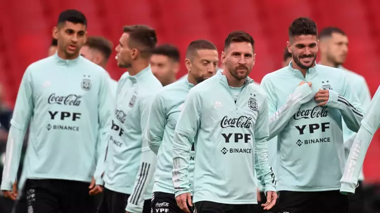 Selección Argentina Lionel Messi Finalissima Selección Italia
