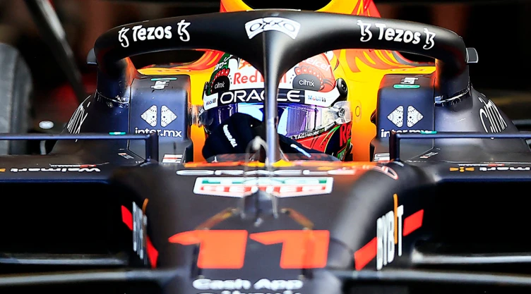 Checo Pérez en Gran premio de México