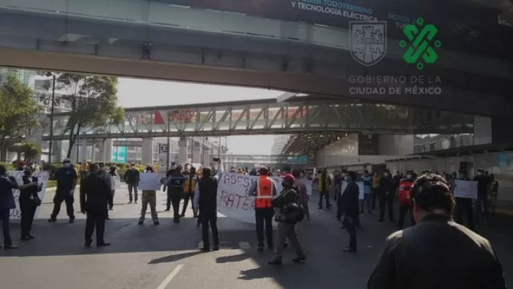 Escasa actividad en el aeropuerto capitalino