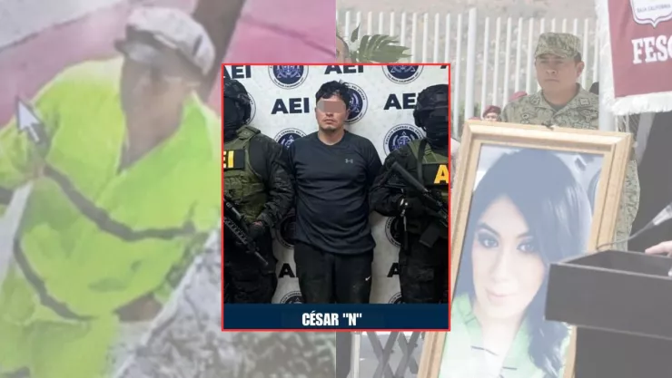 Detienen a César “N”, hombre que mató a la comandante, Abigaíl Esparza, en Tijuana