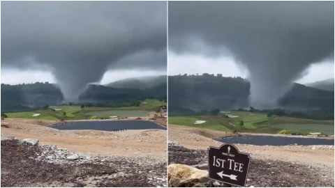 El impactante tornado en Missouri