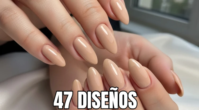 47 diseños de uñas color nude que te harán ver preciosa y elegante: se usan en cortas o largas
