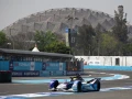 El Neozelandés, Mitch Evans se mantuvo a la cabeza después de 45 minutos de carrera durante el E-Prix de la Fórmula E 2020.