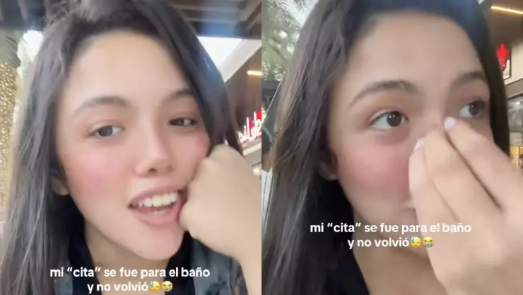 ¡Se fue al baño y no volvió! Hombre desaparece en plena cita y deja a la chica con la cuenta por pagar