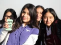 Los jóvenes vivieron un momento increíble