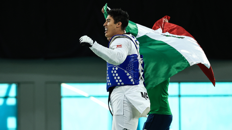 Carlos Sansores, atleta mexicano en taekwondo