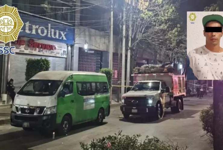 Un conductor de transporte público murió al ser golpeado por otro automovilista.