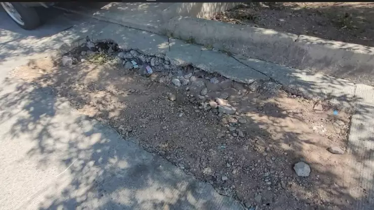 Denuncian reparaciones incompletas