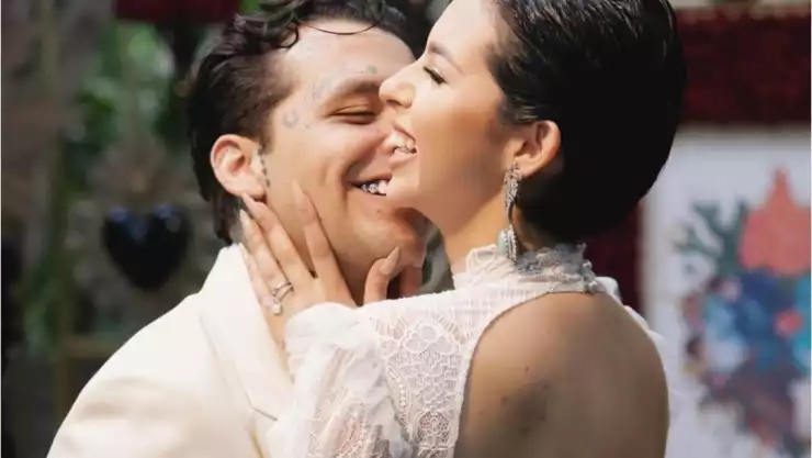 Ángela Aguilar y Christian Nodal