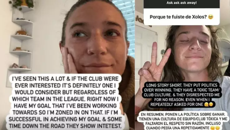 Ex jugadora de Xolos de Tijuana se salió por cultura de equipo tóxica
