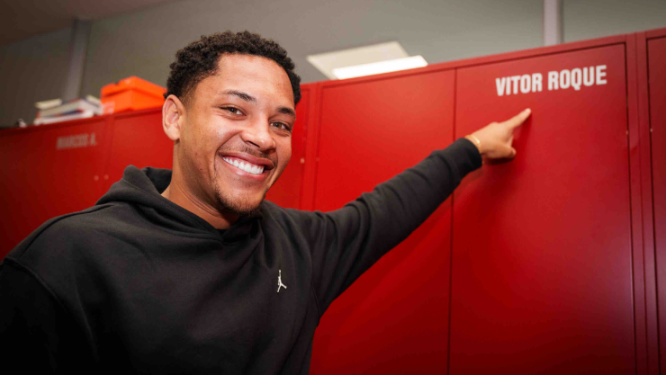 Víctor Roque, nuevo jugador del Barcelona