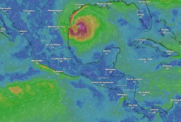 Tormenta tropical Francine se convertirá en HURACÁN a esta hora