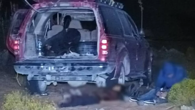 Balacera en cruce internacional de Santa Teresa