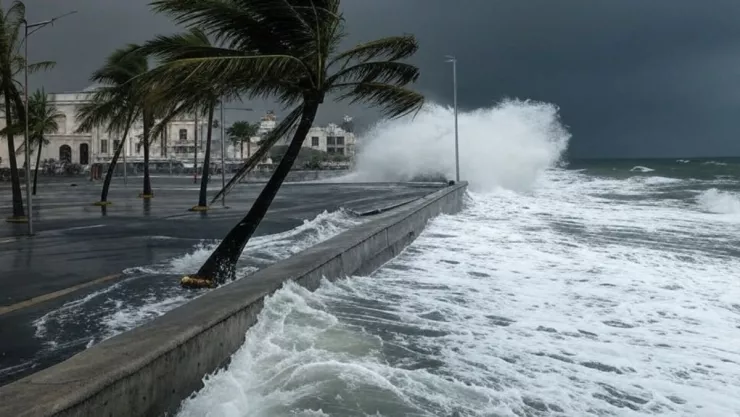 huracanes 2025 en Veracruz