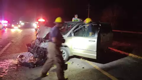 Accidente en la carretera Playa del Carmen- Tulum deja un herido