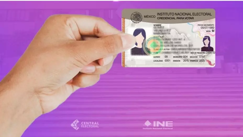 Credencial para votar.