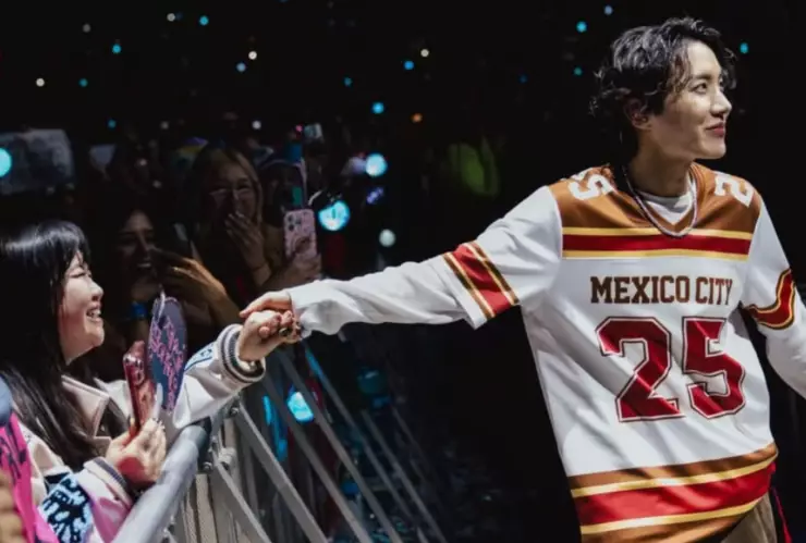 Así fue el primer concierto de J-Hope en México 2025 con con gira ‘hope on the stage’ (VIDEO)