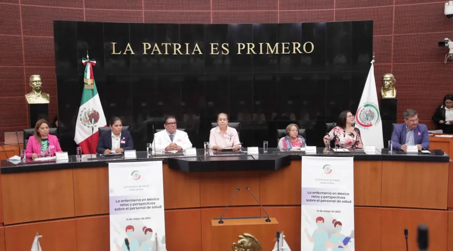 Foro “La enfermería en México, retos y perspectivas sobre el personal de salud” 2023