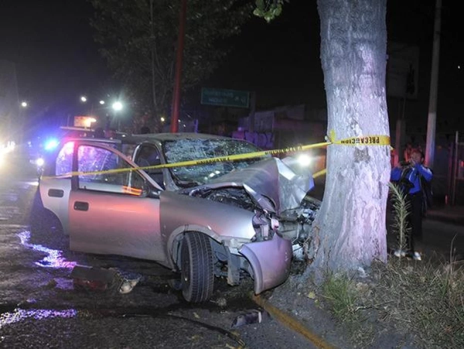 La pareja murió en el accidente
