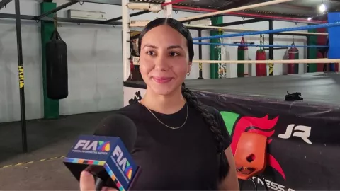 Karen Rubio, boxeadora sinaloense