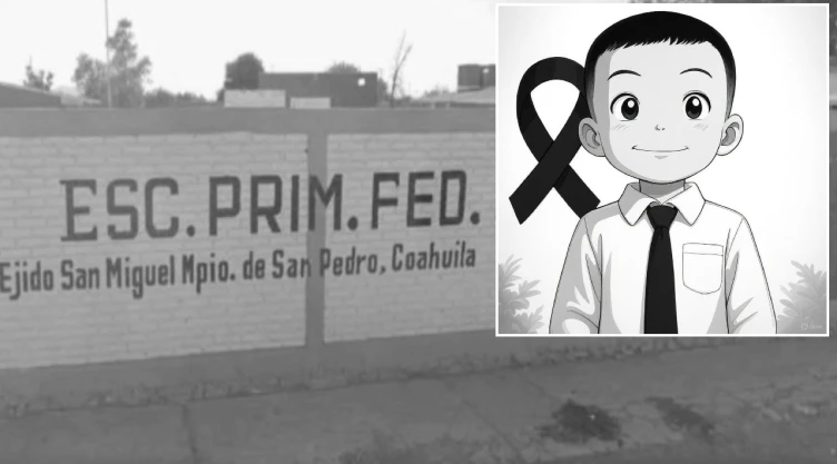 Niño muere aplastado derrumbe estructura primaria Cuauhtémoc San Pedro Coahuila.