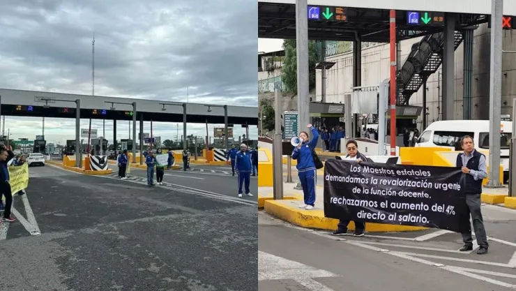 México-Pachuca: Maestros toman caseta de San Cristóbal; estas son las afectaciones