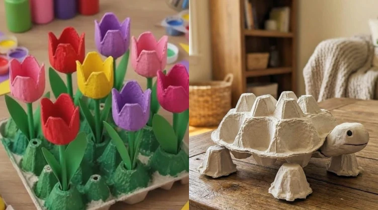 5 ideas para reutilizar el cartón de huevo en tu cocina y tu hogar