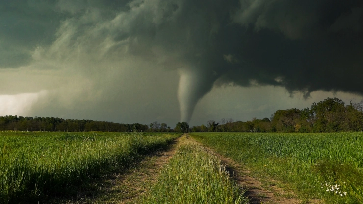 Los impactantes tornados registrados en Oklahoma y Kansas.