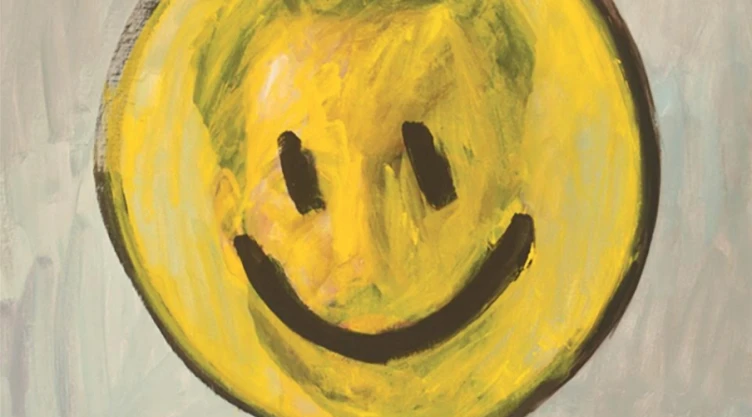 Yo, happy face. Óleo sobre lienzo, 100x80 cm.