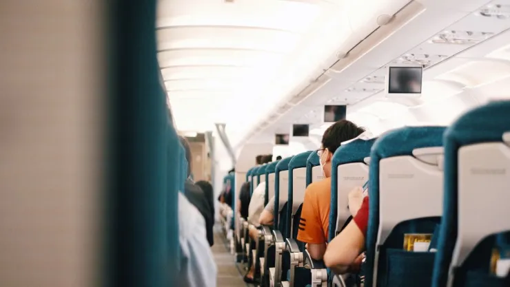 Pasajeros de avión