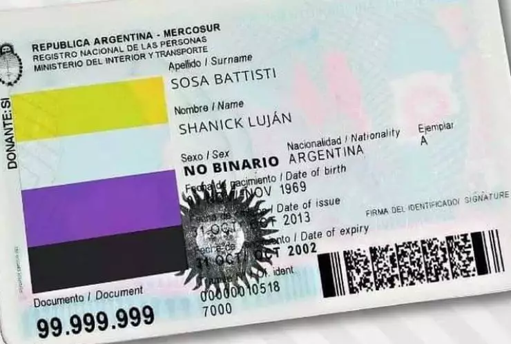 Argentina es el primer país de Latinoamérica que reconoce a personas no binarias.