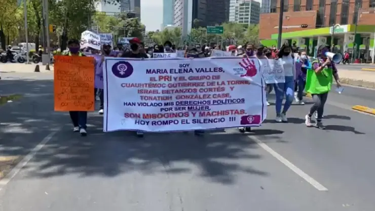 Manifestación Insurgentes